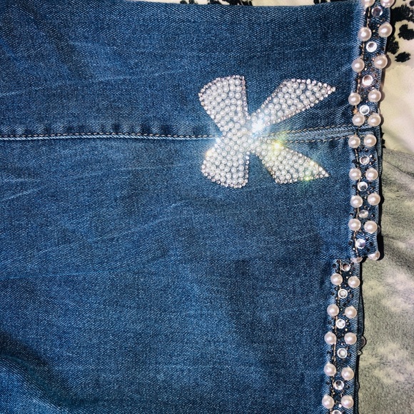 BEBE Heartbreaker Ankle Skinny Jeans 🎀✨ - Picture 4 of 7